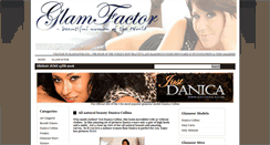 Desktop Screenshot of glamfactor.com